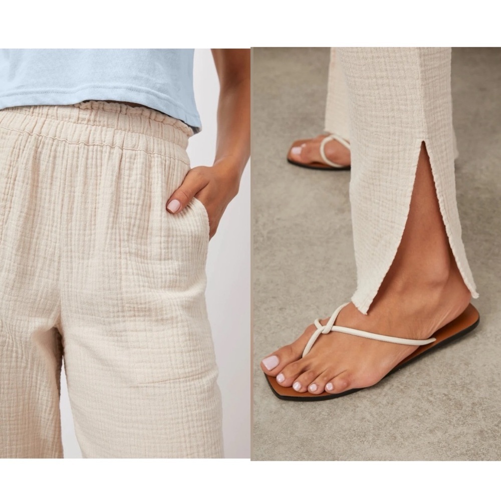 Rails Leon Pull On Pant In Flax Gauzy Breezy Ligh… - image 4